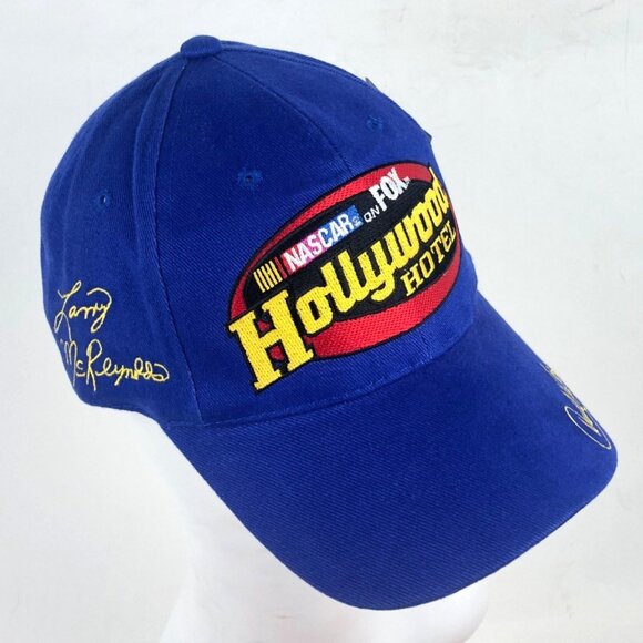 Vintage Nascar Hat Chase Authentics on Fox Hollywood Hotel Adjustable Blue Cap - Picture 11 of 16